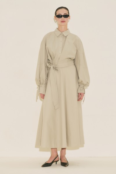 LABECA BAĞLAMALI GÖMLEK TAŞ 