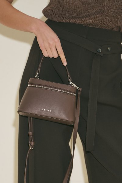 IZZY MİNİ ÇANTA KAHVERENGİ 