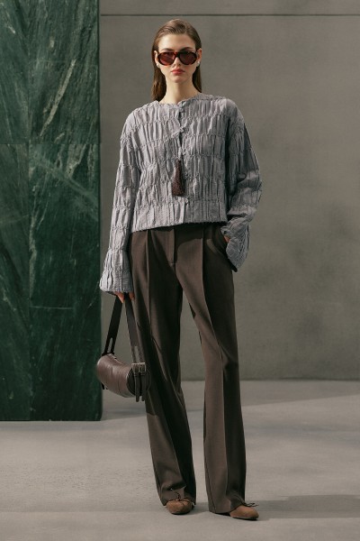 YUI TASARIM PALAZZO PANTOLON KAHVERENGİ 