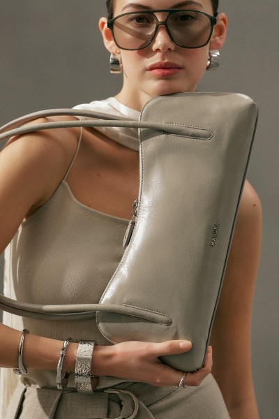 KERA BAGET ÇANTA GRİ 