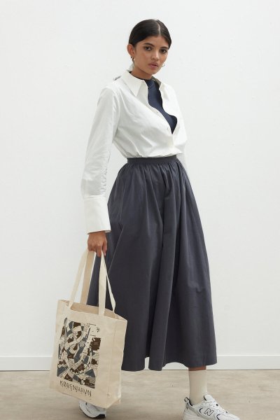 BASKILI KÖRÜKLÜ BEZ ÇANTA KOPENHAG 