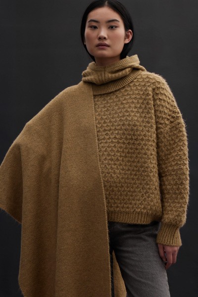 COZY YUMUŞAK DOKULU ATKI SARI 