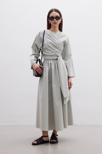 KIMONO STYLE PREMIUM SHIRT GREEN 