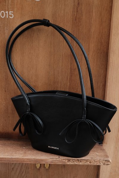 SANDY BOW BAG BLACK 