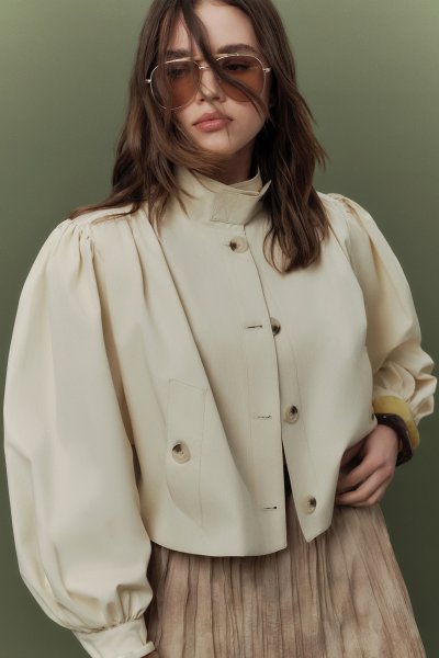 KISA BALON KOL CEKET TEREYAĞI 