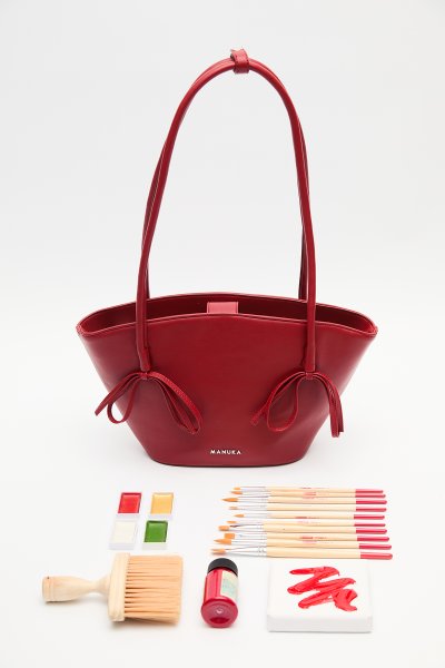 SANDY BOW BAG RED 