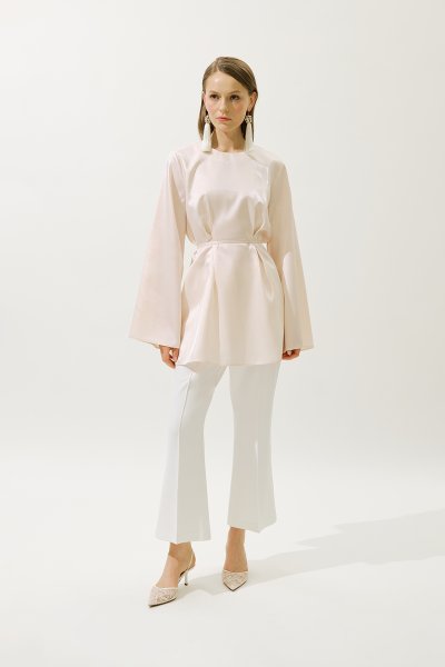 HANA ORGANZE BLUZ İNCİ 