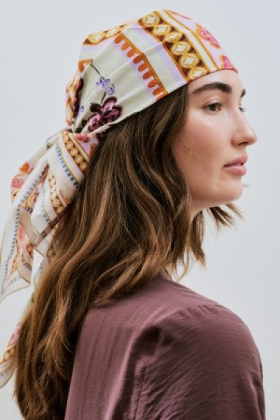 DESENLİ PAMUKLU ŞAL FRIDA 