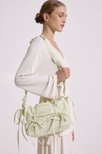 DRESSING DETAIL SHOULDER BAG YELLOW 