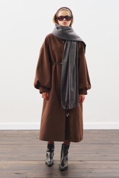 KAŞMİR DOKULU ŞAL ANTRASİT 