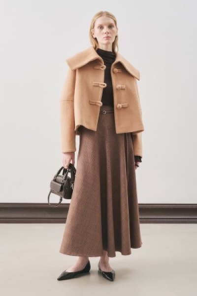 ISABEL KISA KAŞE CEKET SÜTLÜ KAHVE 