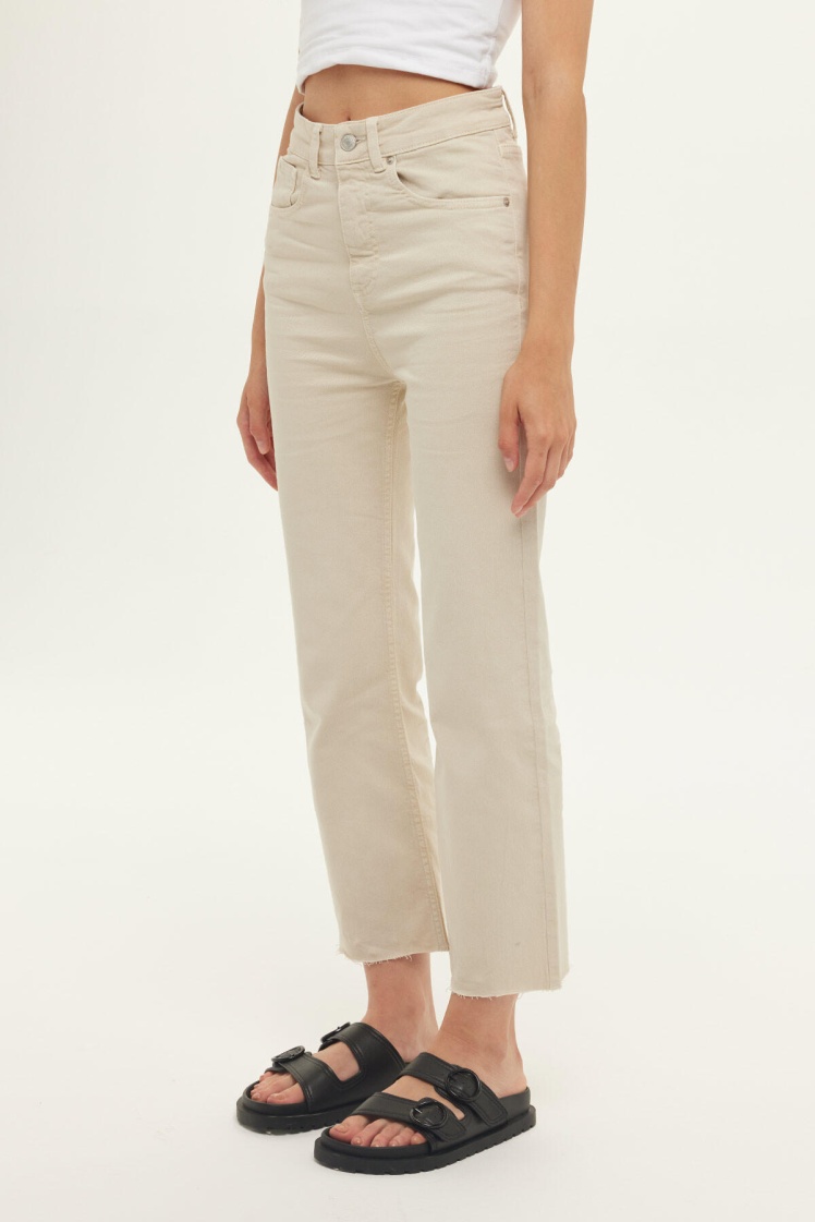 Zara Chino trouser discount 63% WOMEN FASHION Trousers Wide-leg Yellow M 